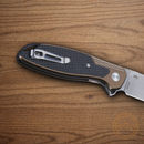 CRKT Jake Folding knife 3.25" 12C27 Sandvik Steel Blade Brown/Black Aluminum/G10 Handle