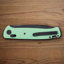 CRKT Counterpart Folding knife 3.38" 12C27 Sandvik Steel Blade Mint Green Nylon Handle