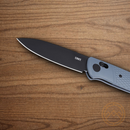 CRKT Counterpart Folding knife 3.38" 12C27 Sandvik Steel Blade Slate Blue Nylon Handle