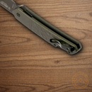 CRKT Bona Fide Folding knife 3.63" 1.4116 Steel Blade OD Green Aluminum Handle