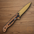 CRKT M16 Folding knife 3" D2 Tool Steel Blade Desert Tan GRN Handle