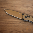 CRKT M16-02X Folding knife 3.13" D2 Tool Steel Blade Desert Tan Grivory Handle