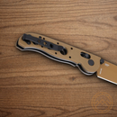 CRKT M16-02X Folding knife 3.13" D2 Tool Steel Blade Desert Tan Grivory Handle