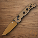 CRKT M16-02X Folding knife 3.13" D2 Tool Steel Blade Desert Tan Grivory Handle