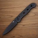 CRKT M16-03XK Folding knife 3.5" D2 Tool Steel Blade Black Grivory Handle