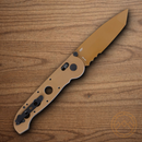 CRKT M16-14XD Folding knife 4" D2 Tool Steel Blade Tan Grivory Handle