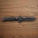 CRKT M21-10KSF Folding knife 3.13" 8Cr14MoV Steel Blade Black 2Cr13 Stainless Handle