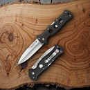Cold Steel Counter Folding Knife 4" AUS-10A Steel Blade Black Griv-Ex Handle
