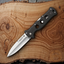 Cold Steel Counter Folding Knife 4" AUS-10A Steel Blade Black Griv-Ex Handle