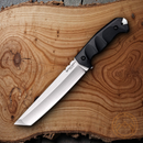 Cold Steel Large Warcraft Fixed Knife 7.5" San Mai Steel Blade Black G10 Handle