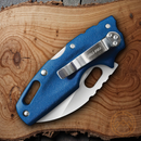 Cold Steel Tuff Lite Folding Knife 2.5" AUS-8A Steel Blade Blue Griv-Ex Handle