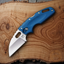 Cold Steel Tuff Lite Folding Knife 2.5" AUS-8A Steel Blade Blue Griv-Ex Handle