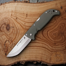 Cold Steel Finn Wolf Folding Knife 3.5" Stainless Steel Blade Green ABS Handle