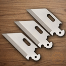 Cold Steel 3 PACK Click-N-Cut Replacement/Spare Utility Blades 420J2 Stainless