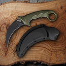 Cold Steel Tiger Fixed Knife 4.75" AUS-8A Steel Blade Grix-Ex And Kray-Ex Handle