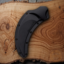 Cold Steel Fixed Knife 4.75" AUS-8A Steel Karambit Blade Kray/Griv-Ex Handle
