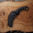Cold Steel Fixed Knife 4.75" AUS-8A Steel Karambit Blade Kray/Griv-Ex Handle