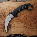 Cold Steel Fixed Knife 4.75" AUS-8A Steel Karambit Blade Kray/Griv-Ex Handle