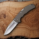 Cold Steel Code Folding Knife 3.5" S35VN Steel Blade Gray Aluminum Handle