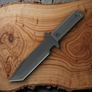 Cold Steel Knife 7.38" 1055 Carbon Steel Tanto Blade Black Polypropylene Handle