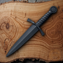 Cold Steel Medieval Training Knife 10" Santoprene Dagger One-Piece Construction