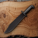Cold Steel Bear Bowie Fixed Knife 12.25" 1055HC Steel Blade Balck Polypropylene Handle