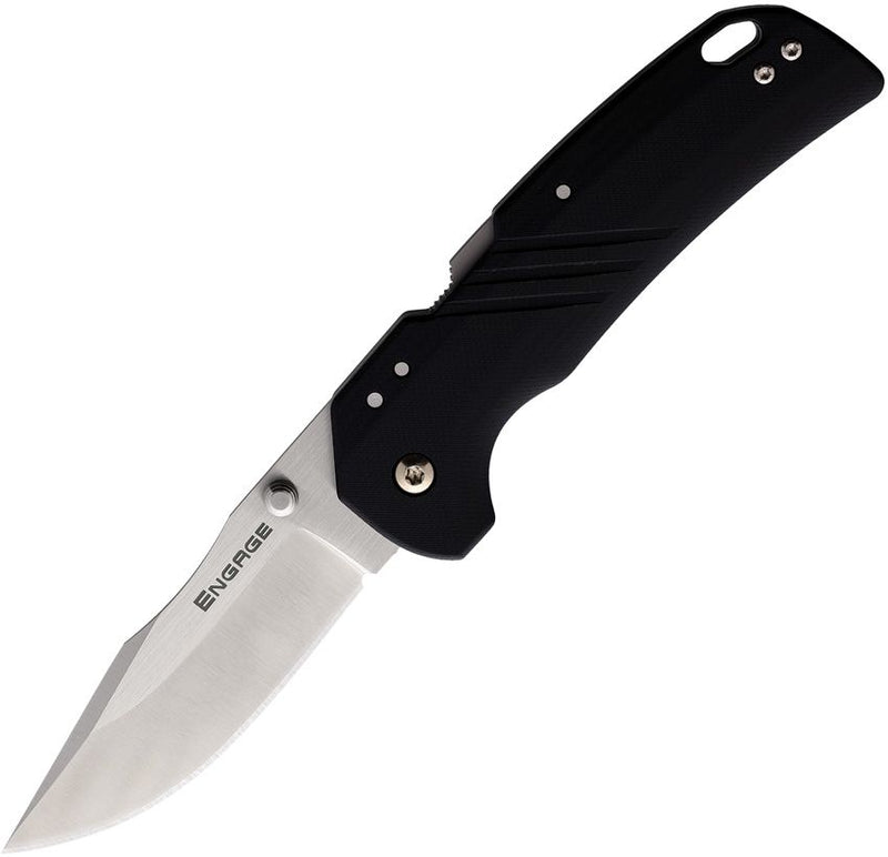 Cold Steel Engage Atlas Lock Folding Knife 3.5" S35VN Steel Clip Point Blade Black G10 Handle FL30DPLC35 -Cold Steel - Survivor Hand Precision Knives & Outdoor Gear Store