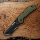 Cold Steel Engage Folding Knife 3" 4116 Stainless Tanto Blade OD Green GFN Handle