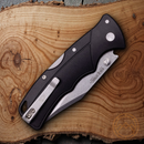 Cold Steel Verdict Folding Knife 1.3" 4116 Steel Clip Blade Black GFN Handle