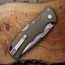 Cold Steel Verdict Folding Knife 3" 4116 Steel Spear Point Blade OD Green GFN Handle