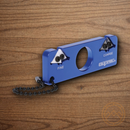 Cold Steel 2-in-1 Knife Sharpener Lanyard Hole Keyring Coarse Carbide & Ceramic