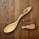 Condor Norse Dragon Carved Spoon Finish Hickory Handle Natural Collection Series