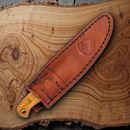 Condor Trelken Fixed Knife 3.5" 420HC Steel Sawback Full Blade Hickory Handle