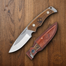 Condor Okavango Hunting Fixed Knife 3.5" 440C Steel Full Blade Walnut Handle