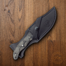 Condor Little Bowie Fixed Knife 4.63 1075HC Carbon Steel Blade Micarta Handle