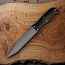 Condor Enduro Fixed Knife 6.82" 420HC Steel Blade Black Paper Micarta Handle