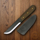 Condor Bushcraft Basic Fixed Knife 5" Powder Coated 1075HC Steel Blade Walnut