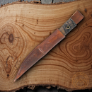 Condor Mini Indigenous Puukko Fixed Knife 3.25" 1095HC Steel Blade Walnut Handle