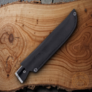 Condor Survival Puukko Fixed Knife 3.88" 1095HC Steel Blade Black Micarta Handle