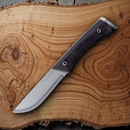 Condor Survival Puukko Fixed Knife 3.88" 1095HC Steel Blade Black Micarta Handle