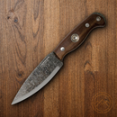 Condor Wayfinder Fixed Knife 5" 1095HC Steel Full Tang Blade Brown Walnut Handle