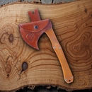 Condor Mountain Pass Axe 5.5" 1075HC Steel Head Natural Canvas Micarta Handle