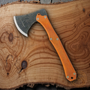 Condor Mountain Pass Axe 5.5" 1075HC Steel Head Natural Canvas Micarta Handle