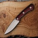 Condor Sport X E R O Fixed Knife 4.29" Sandvik 14C28N Steel Blade Red Micarta Handle