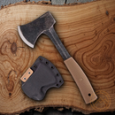 Condor Campsite Axe 4.25" 1075HC Steel Head Desert Tan Polypropylene Handle