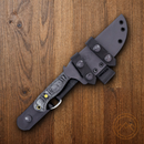 Condor SBK Fixed Knife 5.25" 1075HC Steel Full Blade Black Line Micarta Handle