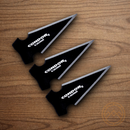 Condor Set of 3 Saighead Arrow Heads 420HC Steel w/ Tan Ballistic Nylon Sheath