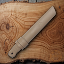 Condor Bushglider Fixed Knife 4.25" 1095HC Steel Blade Desert Tan Polypropylene Handle