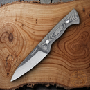 Condor Bush Slicer Sidekic Fixed Knife 4.26" 1095 Steel Blade Black Micarta Handle