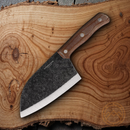 Condor Serbian Kuvar Kitchen Cleaver Knife 6.25" 1075HC Steel Blade Micarta
